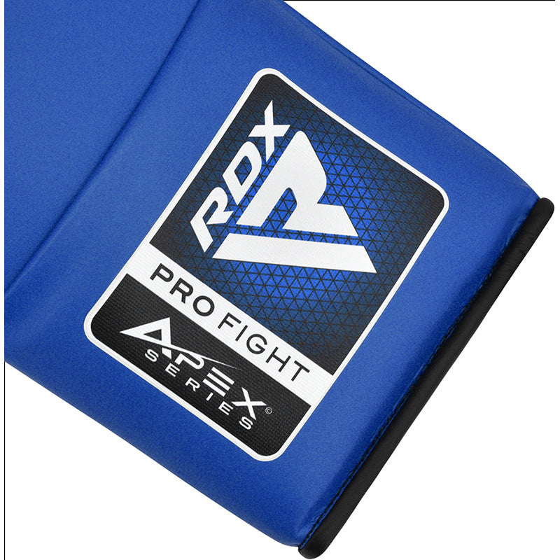 RDX APEX Competition/Fight Lace Up Boxing Gloves#color_blue