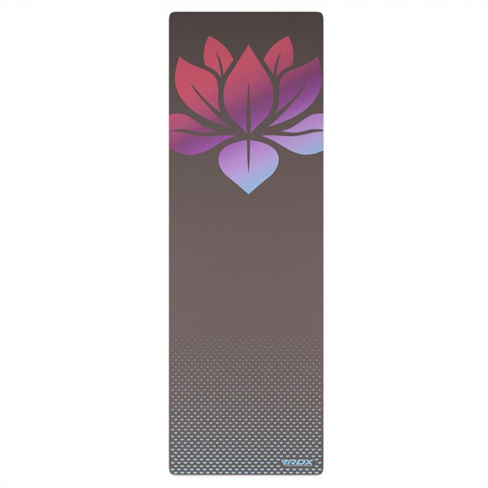 RDX D1 6mm 4-in-1 PU Rubber Yoga Mat Set