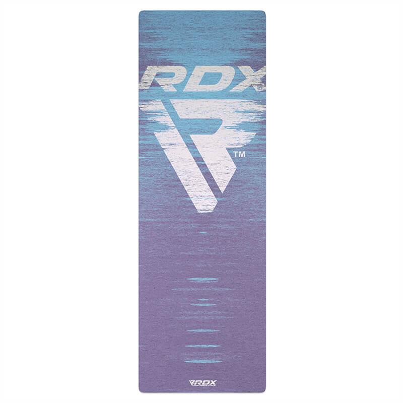 RDX D10 6mm 4-in-1 PU Rubber Yoga Mat Set