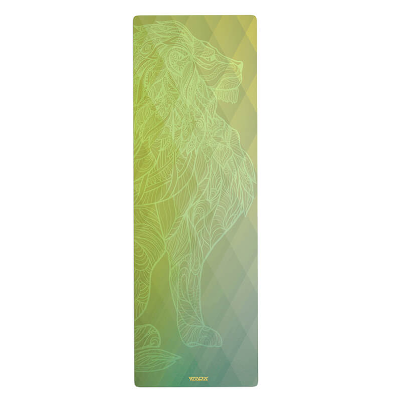 RDX D7 6mm 4-in-1 PU Rubber Yoga Mat Set