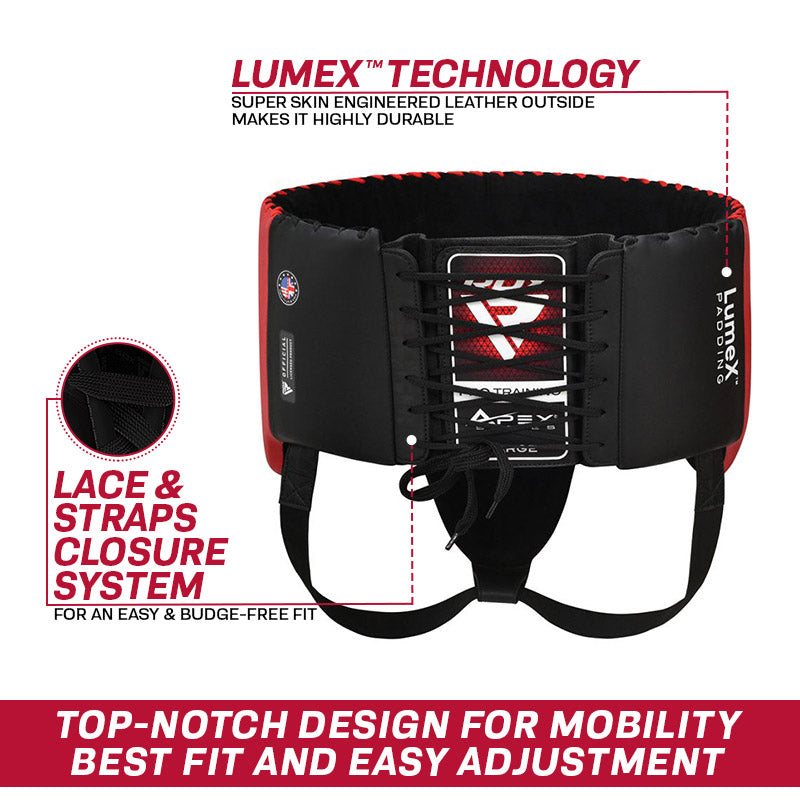 RDX APEX Abdo Groin Protector#color_red