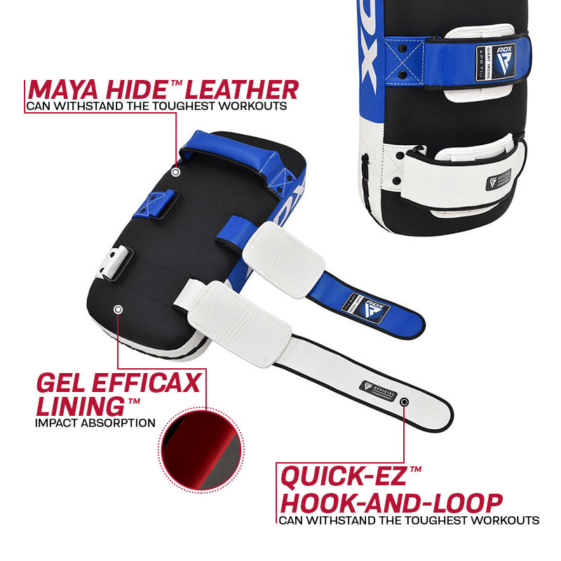 RDX T1 Curved Thai Kick Pad #color_blue