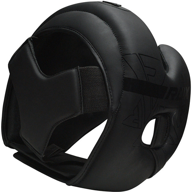 RDX Kara F6 Kafa Koruyucu Profesyonel Boks, Kick Boks ve MMA Baş Koruyucu