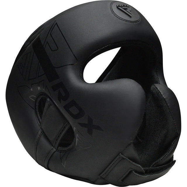 RDX Kara F6 Kafa Koruyucu Profesyonel Boks, Kick Boks ve MMA Baş Koruyucu