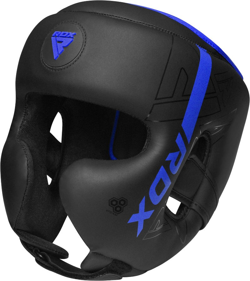 RDX Kara F6 Kafa Koruyucu Profesyonel Boks, Kick Boks ve MMA Baş Koruyucu