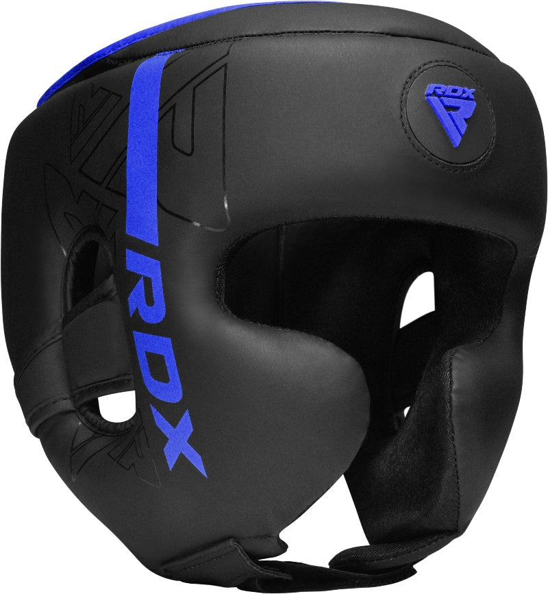 RDX Kara F6 Kafa Koruyucu Profesyonel Boks, Kick Boks ve MMA Baş Koruyucu
