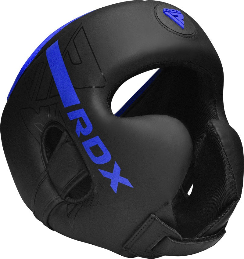 RDX Kara F6 Kafa Koruyucu Profesyonel Boks, Kick Boks ve MMA Baş Koruyucu