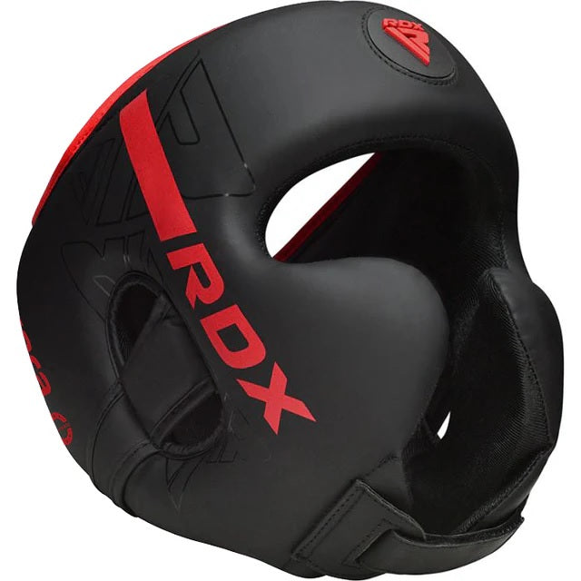 RDX Kara F6 Kafa Koruyucu Profesyonel Boks, Kick Boks ve MMA Baş Koruyucu