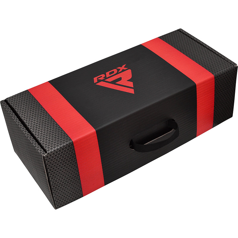 RDX APEX Competition/Fight Lace Up Boxing Gloves#color_red